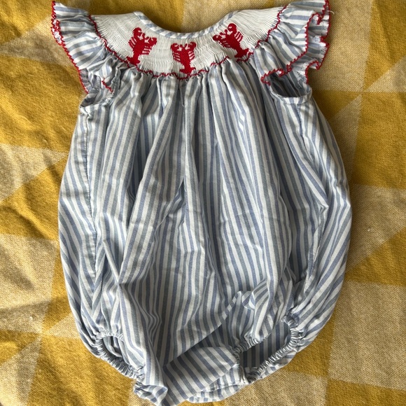 Southern Smocked Company Other - Lobster, crawfish smock bubble.